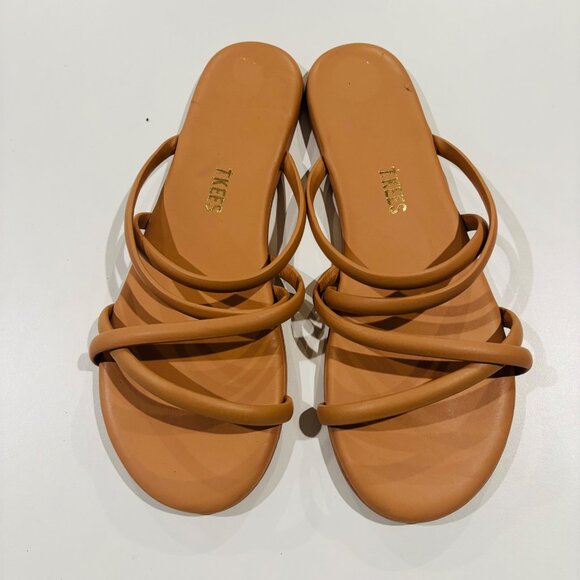 Tkees Sloane Sandal Tan Size 7 - Picture 1 of 2